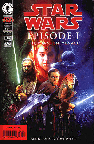 Cover for Star Wars: Episode I The Phantom Menace (Dark Horse, 1999 series) #1