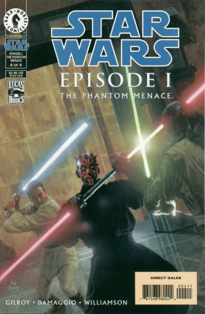 Cover for Star Wars: Episode I The Phantom Menace (Dark Horse, 1999 series) #4