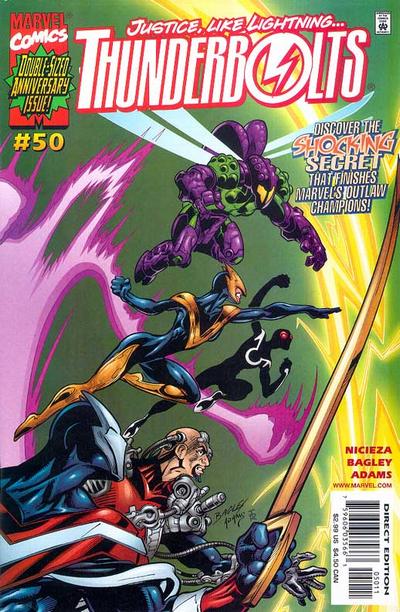 Cover for Thunderbolts (Marvel, 1997 series) #50
