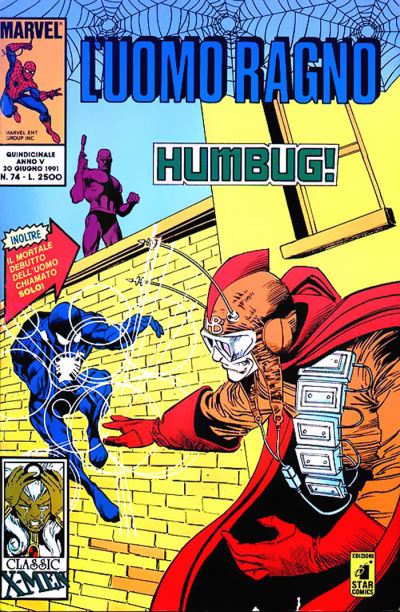 Cover for L'Uomo Ragno (Edizioni Star Comics, 1987 series) #74