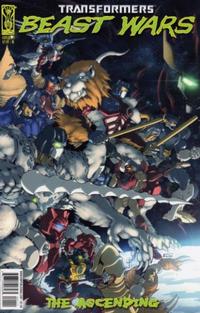 Cover Thumbnail for Transformers Beast Wars: The Ascending (IDW, 2007 series) #1 [Cover A]