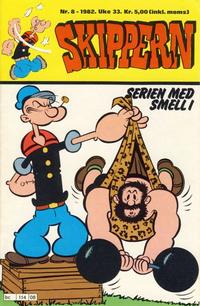Cover Thumbnail for Skippern (Allers Forlag, 1980 series) #8/1982