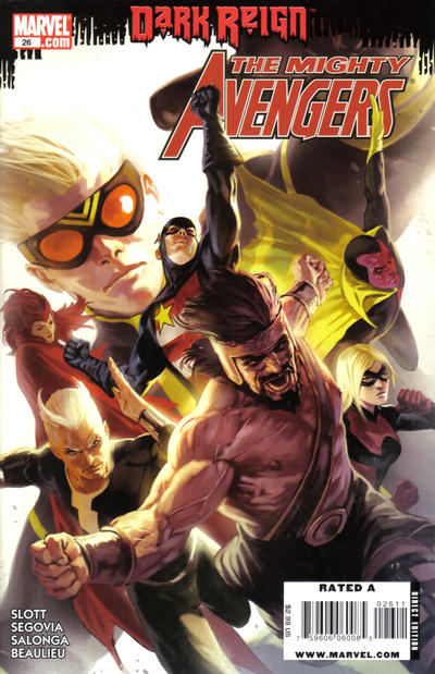 Cover for The Mighty Avengers (Marvel, 2007 series) #26