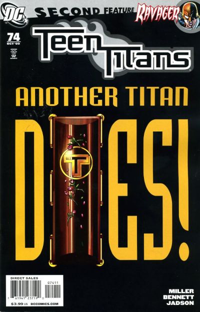 Cover for Teen Titans (DC, 2003 series) #74