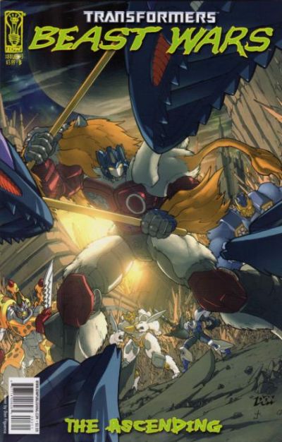 Cover for Transformers Beast Wars: The Ascending (IDW, 2007 series) #3 [Cover B]