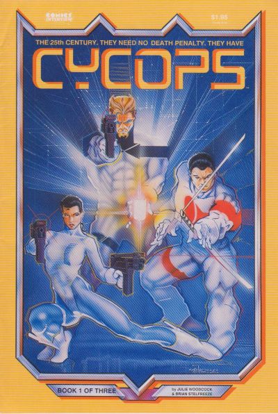 Cover for Cycops (Fictioneer Books, 1988 series) #1