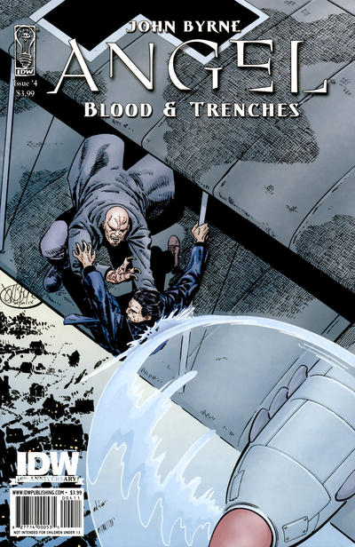 Cover for Angel: Blood & Trenches (IDW, 2009 series) #4