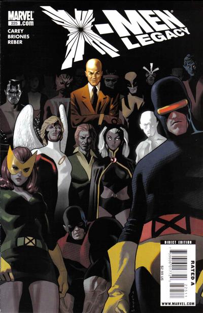 Cover for X-Men: Legacy (Marvel, 2008 series) #225