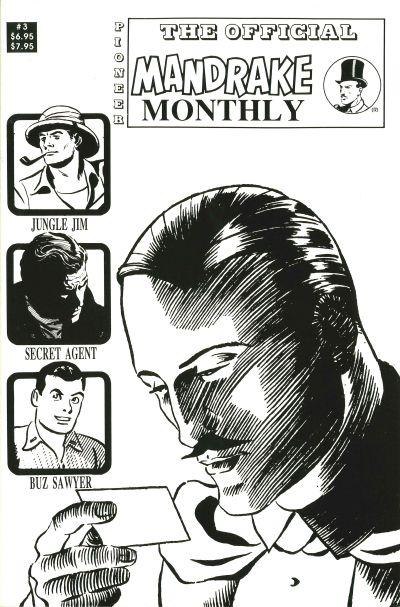 Cover for Mandrake Monthly (Pioneer, 1989 series) #3