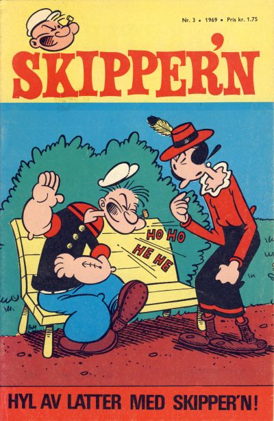 Cover for Skipper'n [Skippern] (Romanforlaget, 1967 series) #3/1969