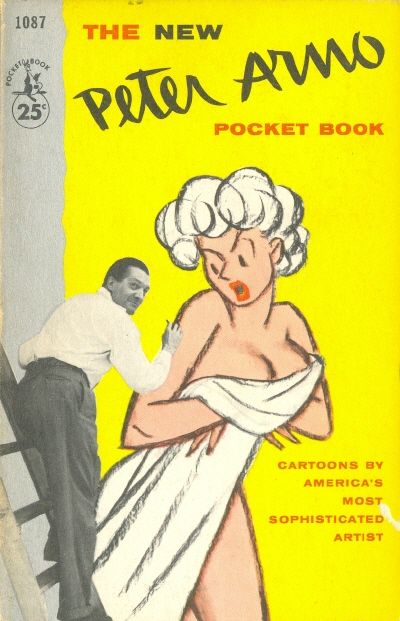 Cover for The New Peter Arno Pocket Book (Pocket Books, 1955 series) #1087