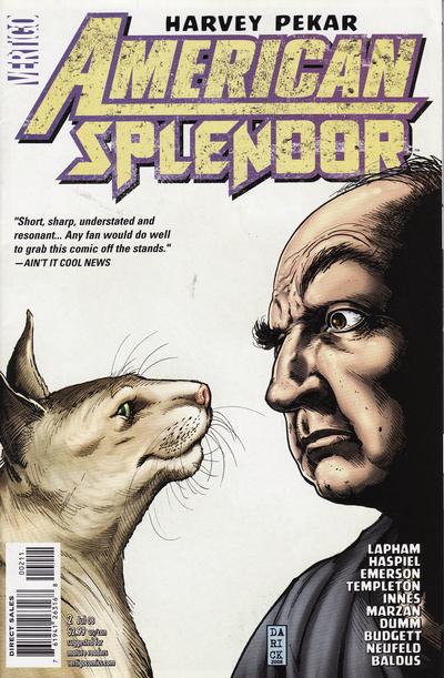 Cover for American Splendor (DC, 2008 series) #2