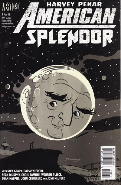 Cover for American Splendor (DC, 2008 series) #3