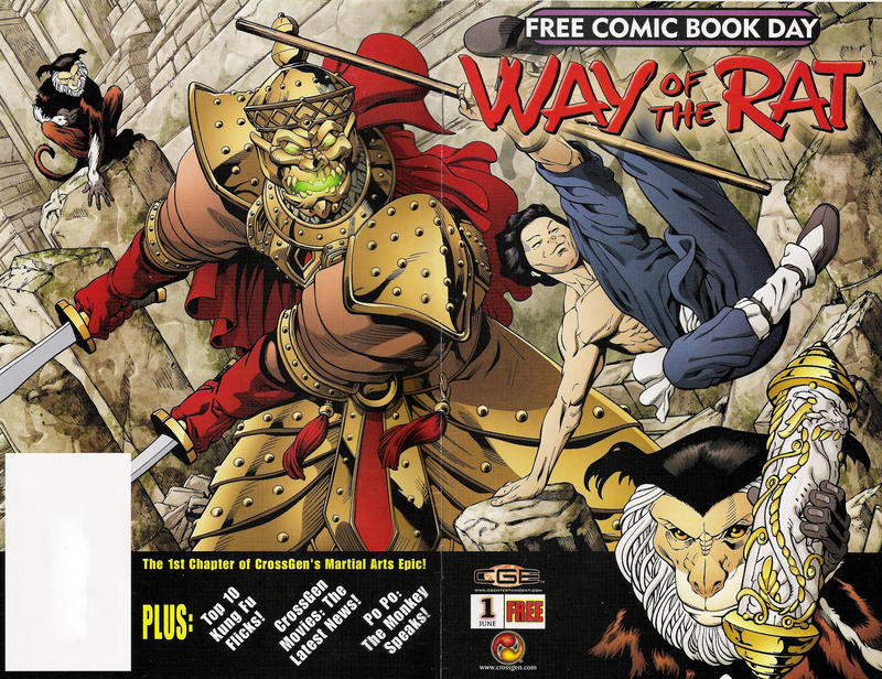 Cover for Way of the Rat [Free Comic Book Day] (CrossGen, 2003 series) 