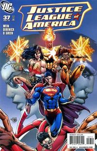 Cover for Justice League of America (DC, 2006 series) #37 [Direct Sales]
