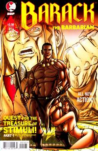Cover Thumbnail for Barack the Barbarian Vol. 1: Quest for the Treasure of Stimuli (Devil's Due Publishing, 2009 series) #1 [Cover A]