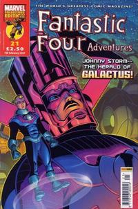 Cover for Fantastic Four Adventures (Panini UK, 2005 series) #21
