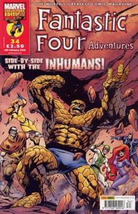 Cover Thumbnail for Fantastic Four Adventures (Panini UK, 2005 series) #34