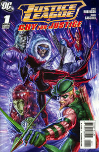 Cover Thumbnail for Justice League: Cry for Justice (DC, 2009 series) #1 [Left Side of Cover]