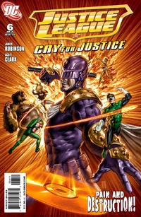 Cover Thumbnail for Justice League: Cry for Justice (DC, 2009 series) #6