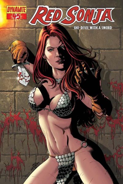 Cover for Red Sonja (Dynamite Entertainment, 2005 series) #45 [Cover C]