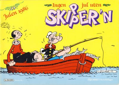 Cover for Skipper'n julehefte [Skippern julehefte] (Hjemmet / Egmont, 1986 series) #1986