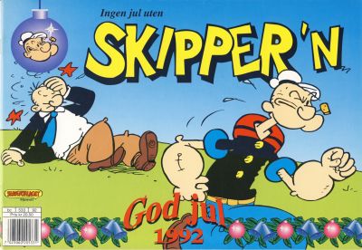 Cover for Skipper'n julehefte [Skippern julehefte] (Hjemmet / Egmont, 1986 series) #1992