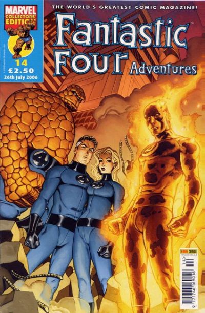 Cover for Fantastic Four Adventures (Panini UK, 2005 series) #14