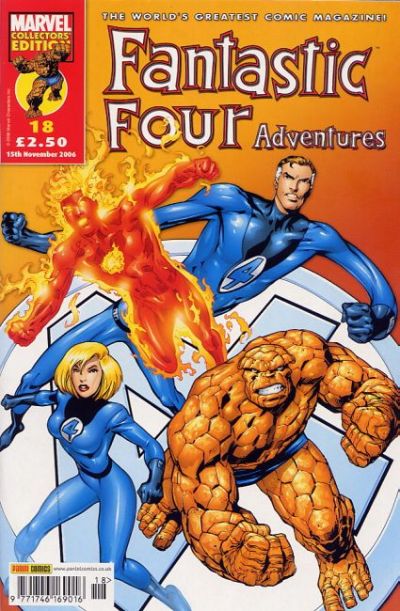 Cover for Fantastic Four Adventures (Panini UK, 2005 series) #18