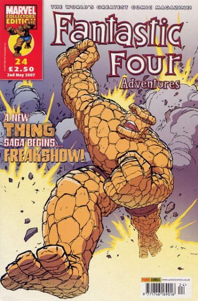 Cover for Fantastic Four Adventures (Panini UK, 2005 series) #24
