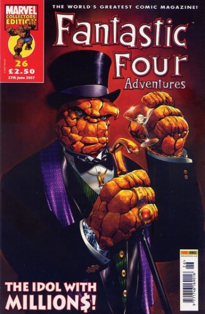 Cover for Fantastic Four Adventures (Panini UK, 2005 series) #26
