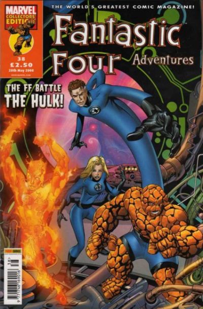 Cover for Fantastic Four Adventures (Panini UK, 2005 series) #38