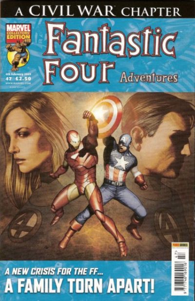 Cover for Fantastic Four Adventures (Panini UK, 2005 series) #47