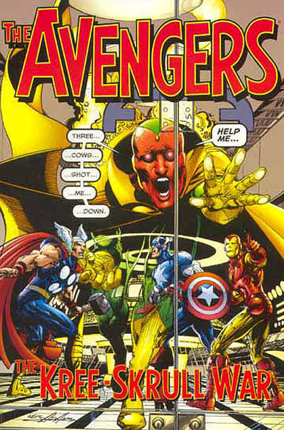 Cover for Avengers: The Kree-Skrull War (Marvel, 2000 series) [2nd printing]