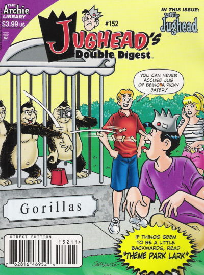 Cover for Jughead's Double Digest (Archie, 1989 series) #152 [Direct Edition]