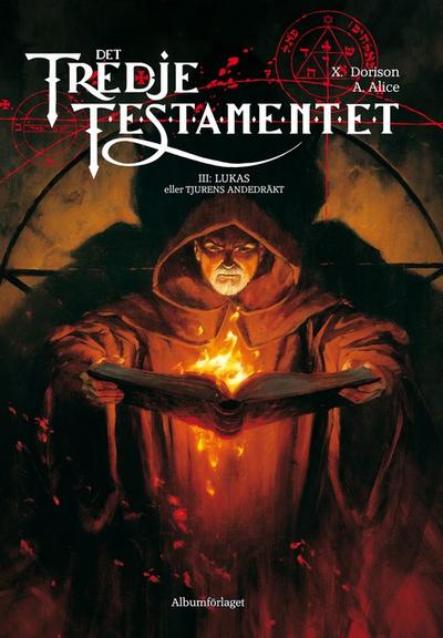 Cover for Det tredje testamentet (Albumförlaget Jonas Anderson, 2008 series) #3 - Lukas eller Tjurens andedräkt
