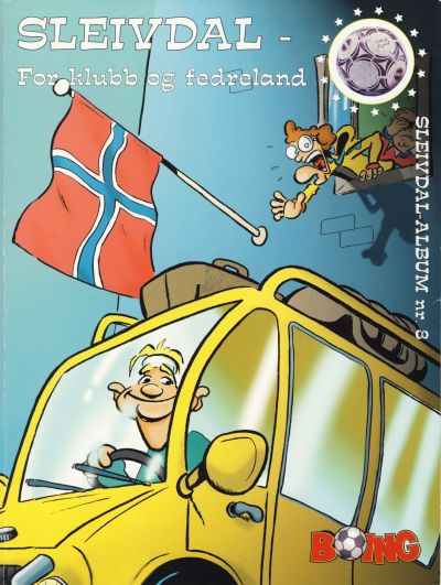 Cover for Sleivdal-album (Serieforlaget / Se-Bladene / Stabenfeldt, 1997 series) #8 - For klubb og fedreland