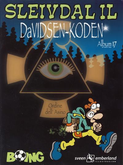 Cover for Sleivdal-album (Serieforlaget / Se-Bladene / Stabenfeldt, 1997 series) #17 - DaVidsen-koden