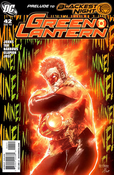 Cover for Green Lantern (DC, 2005 series) #42 [Philip Tan / Jonathan Glapion Cover]