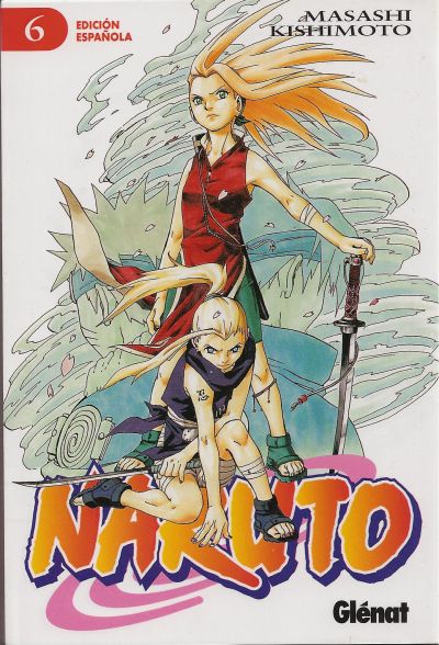 Cover for Naruto (Ediciones Glénat España, 2002 series) #6