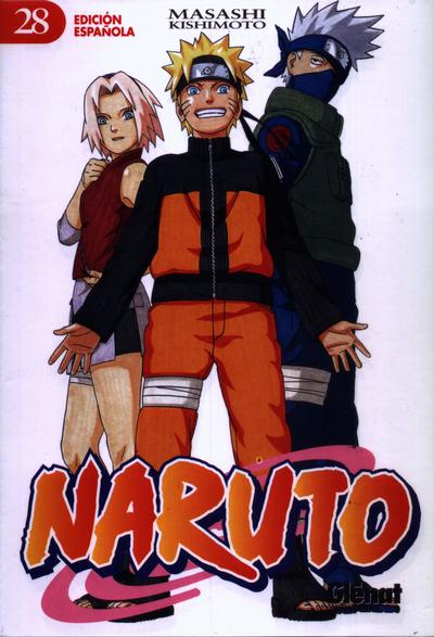 Cover for Naruto (Ediciones Glénat España, 2002 series) #28