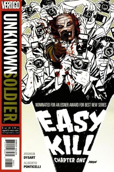 Cover for Unknown Soldier (DC, 2008 series) #8