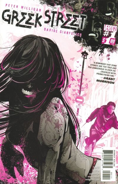 Cover for Greek Street (DC, 2009 series) #1