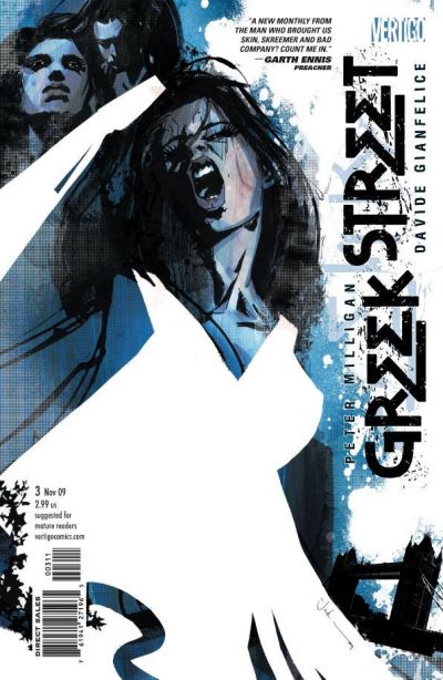 Cover for Greek Street (DC, 2009 series) #3