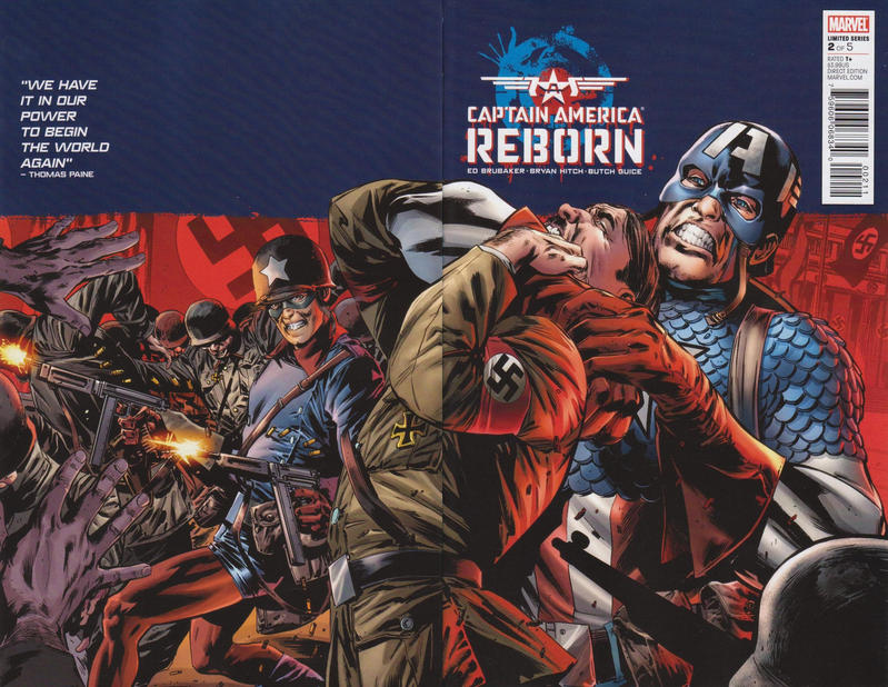 Cover for Captain America: Reborn (Marvel, 2009 series) #2
