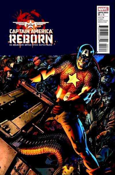 Cover for Captain America: Reborn (Marvel, 2009 series) #3