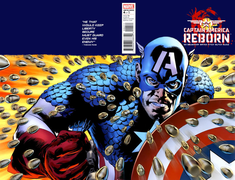 Cover for Captain America: Reborn (Marvel, 2009 series) #4