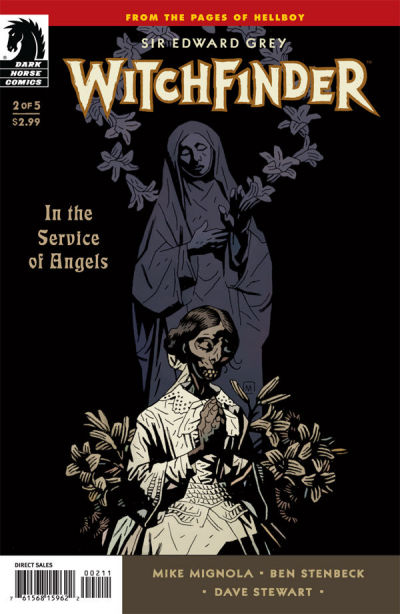Cover for Sir Edward Grey, Witchfinder: In the Service of Angels (Dark Horse, 2009 series) #2