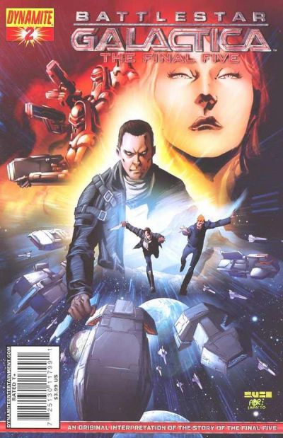 Cover for Battlestar Galactica: The Final Five (Dynamite Entertainment, 2009 series) #2 [Mel Rubi Cover A (75%)]