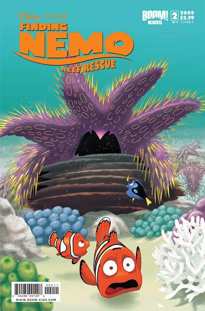 Cover for Finding Nemo: Reef Rescue (Boom! Studios, 2009 series) #2 [Cover A]